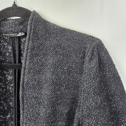 Black Tape Black Knit Cotton Cardigan Size M