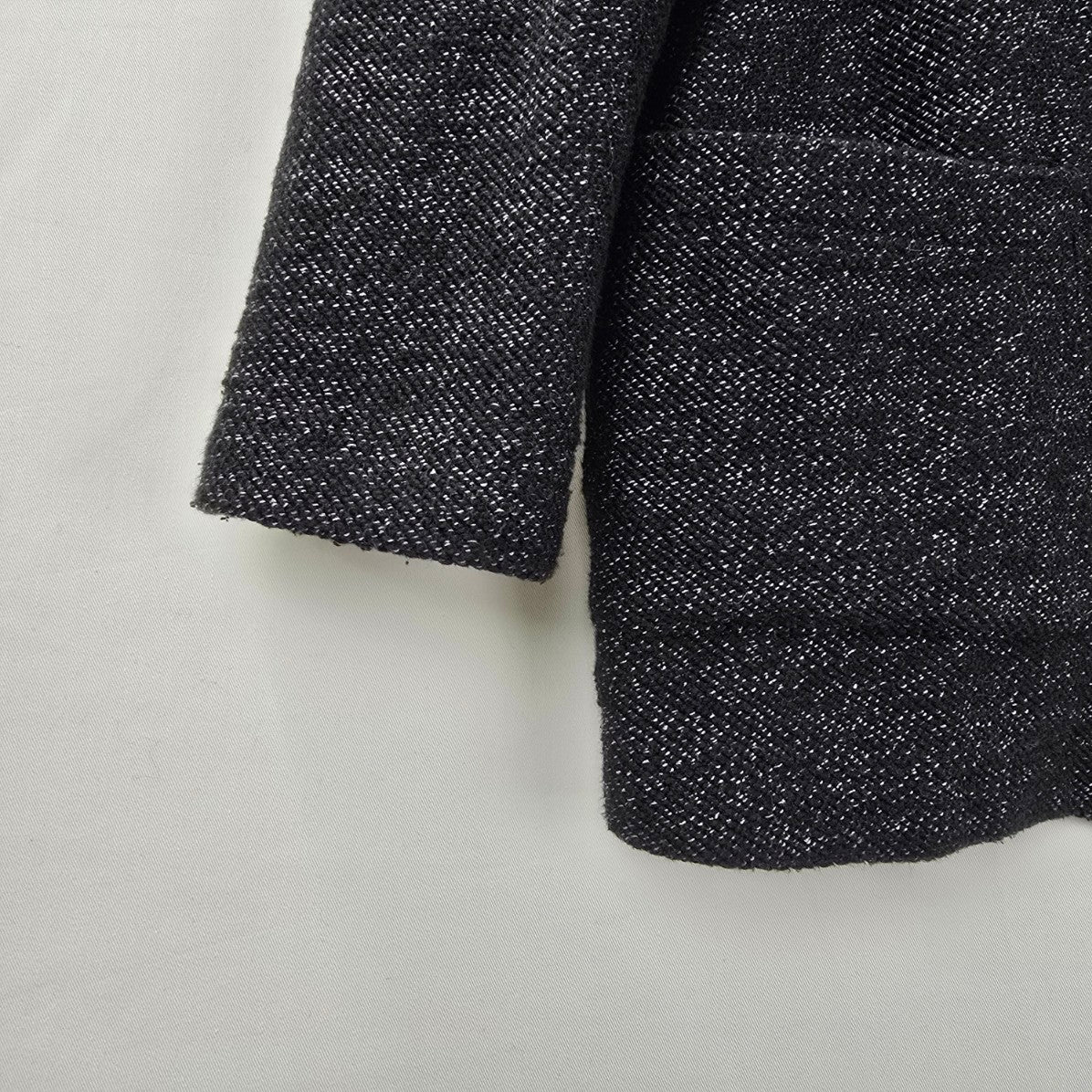 Black Tape Black Knit Cotton Cardigan Size M