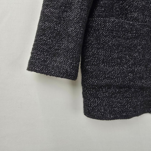 Black Tape Black Knit Cotton Cardigan Size M