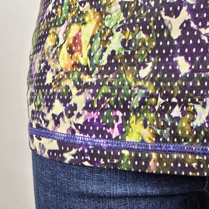 Lululemon Power Y Floral Print Athletic Tank Top Size 8