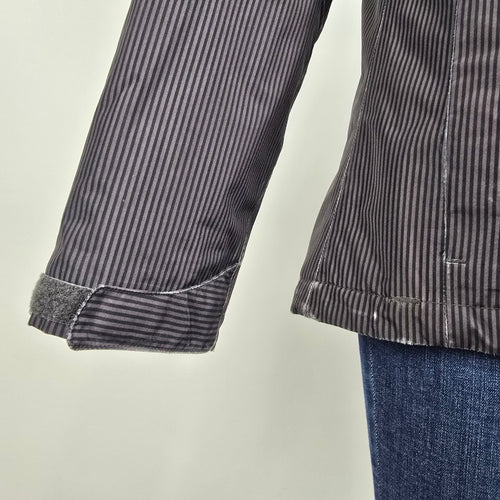 Helly Hansen Outdoor Black Pin Stripe Winter Coat Size M