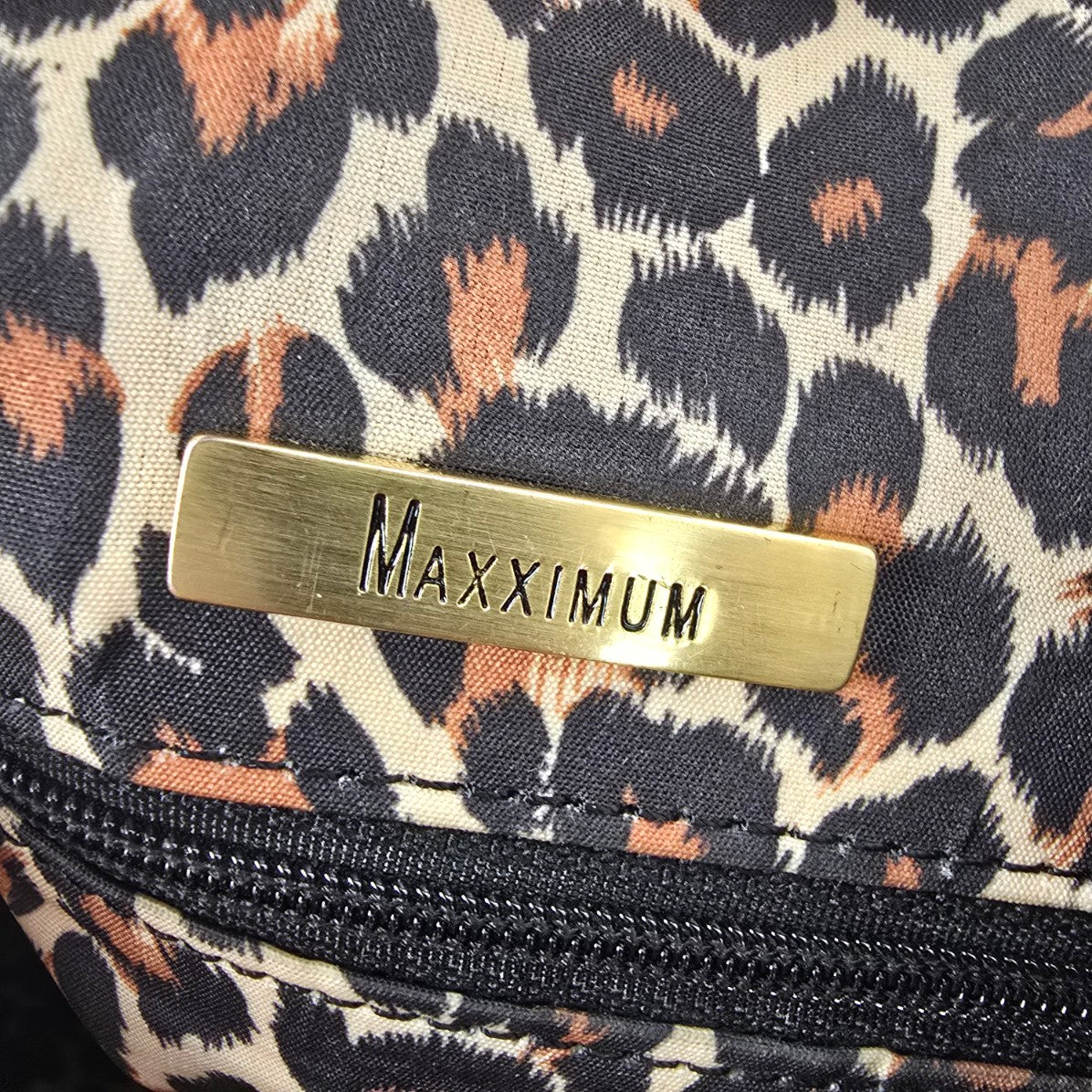 Maximum Bronze Leather Hobo Shoulder Purse