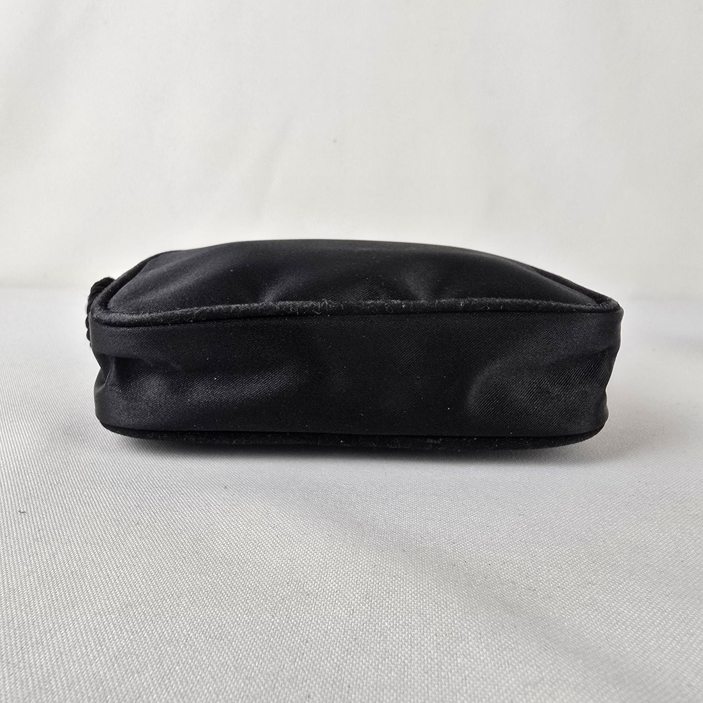 Vintage Mini Givenchy Ysatis Black Satin Crossbody Bag