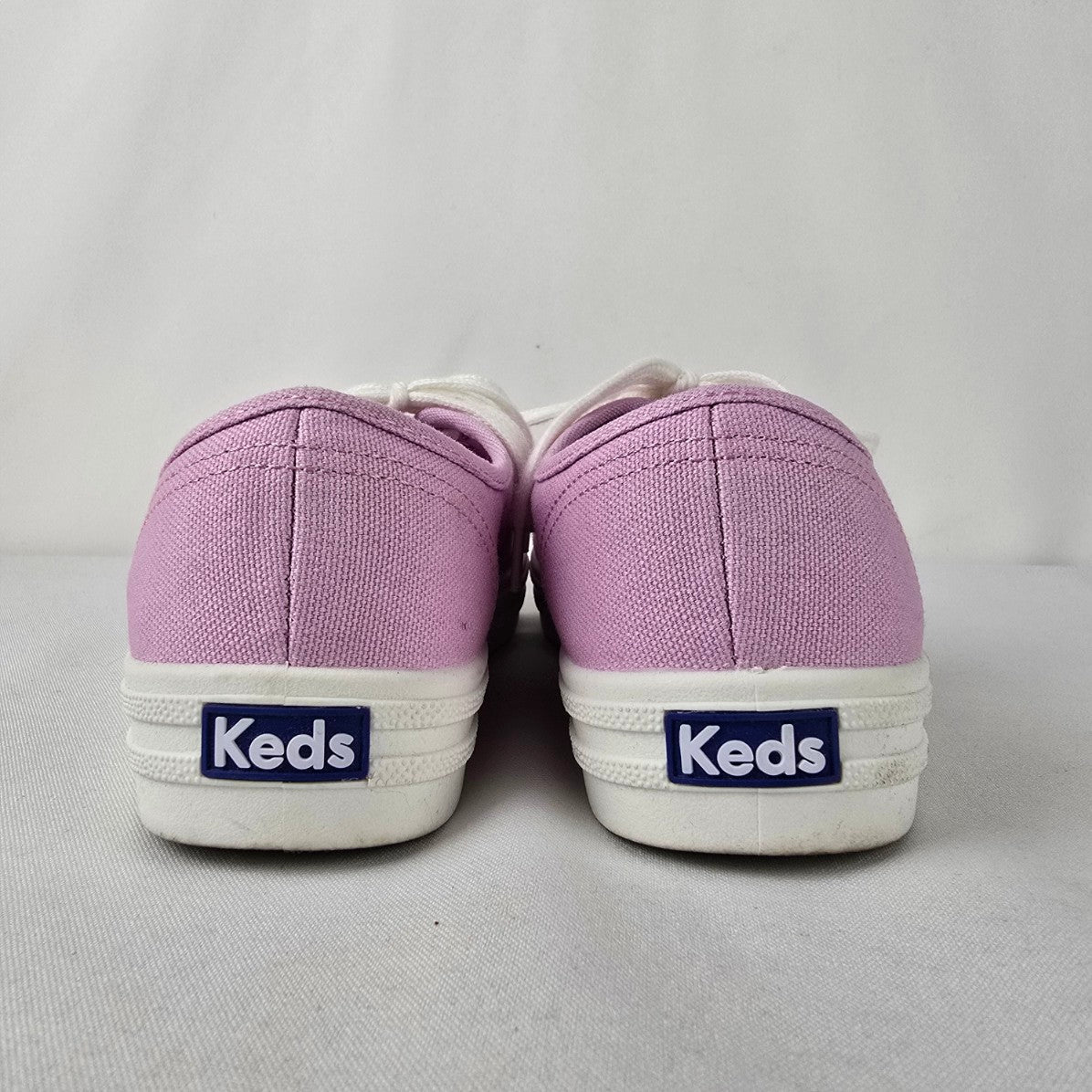 Keds Lilac Breezie Canvas Lace Up Sneakers Size 8