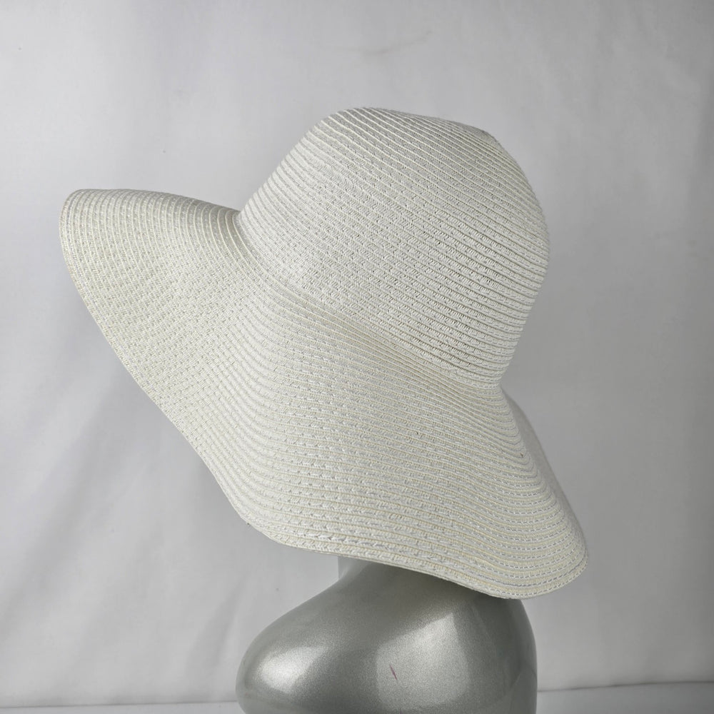 Jessica Cream Wide Brim Sun Hat