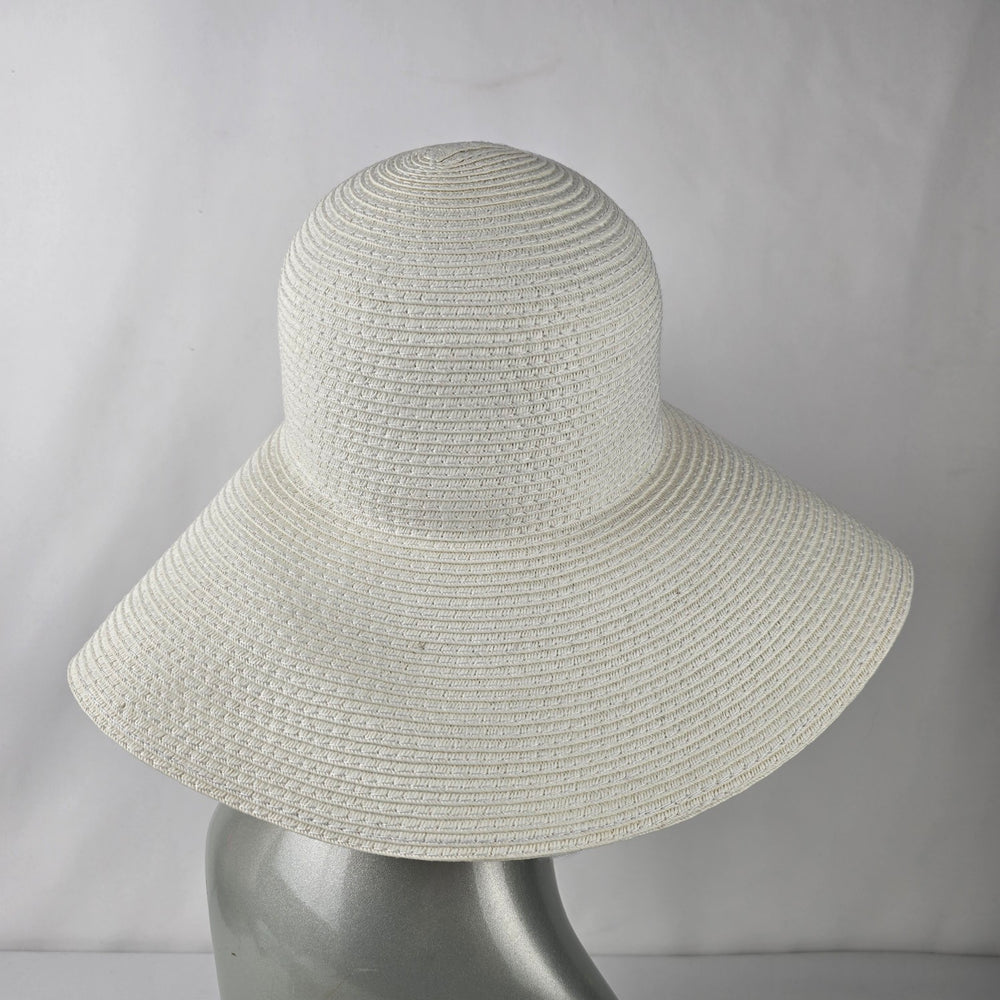 Jessica Cream Wide Brim Sun Hat