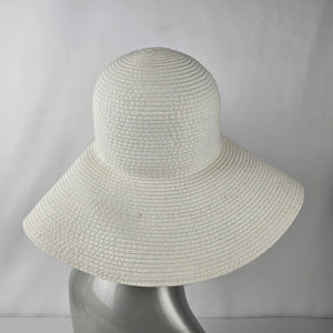 Jessica Cream Wide Brim Sun Hat