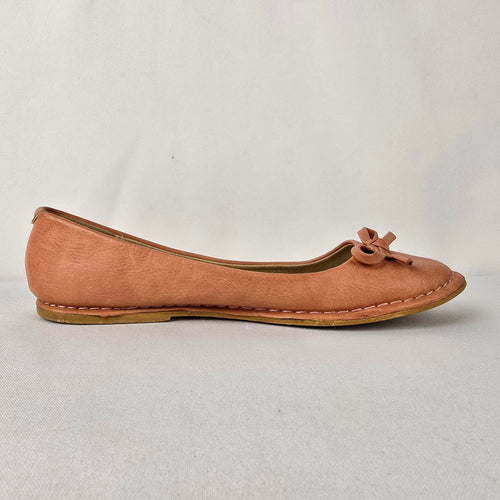 Modern Rush Peach Ballet Flats Size 7.5