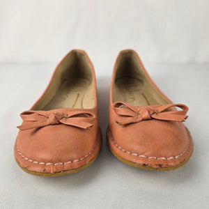 Modern Rush Peach Ballet Flats Size 7.5
