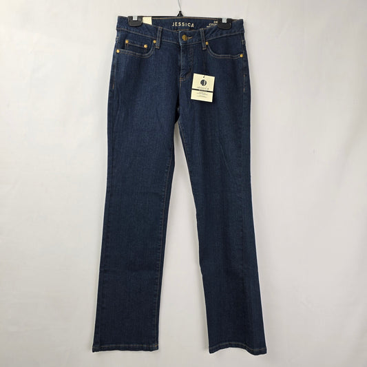 Jessica Dream Fit Body Shaper Straight Leg Jeans Size 2P