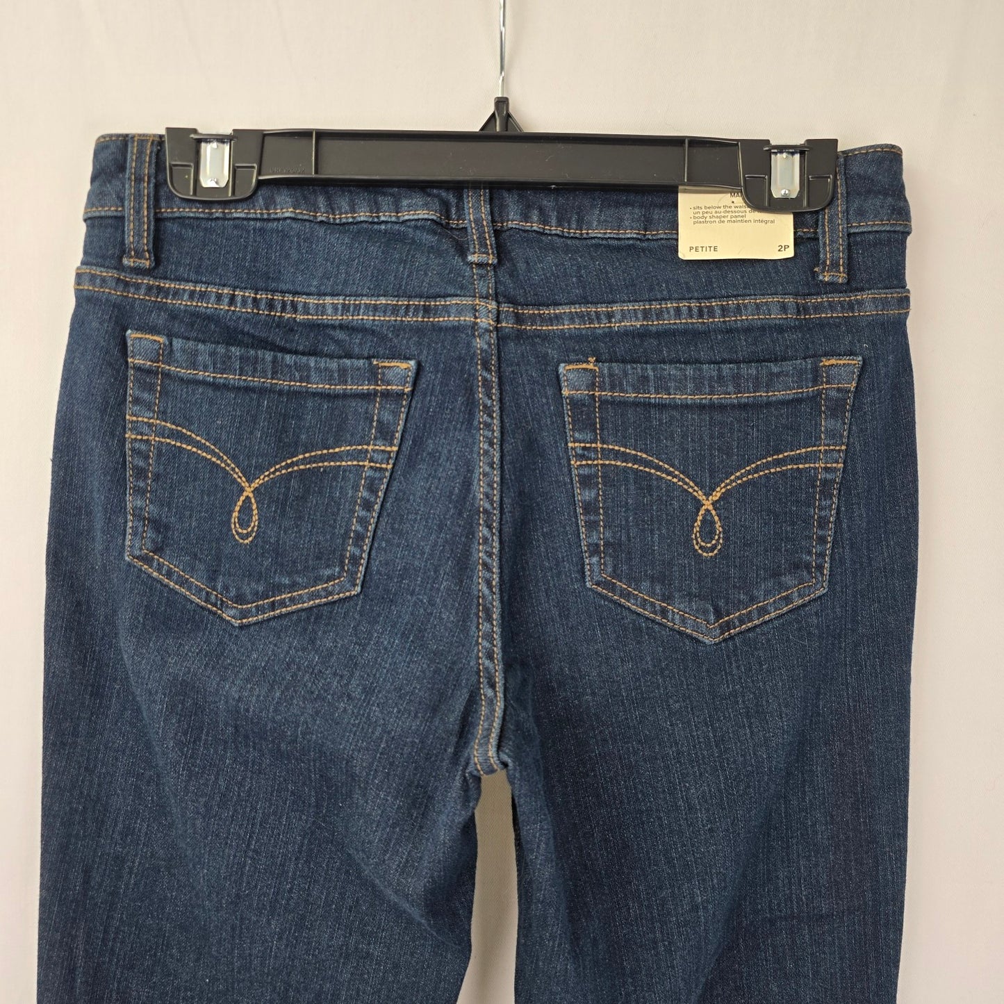 Jessica Dream Fit Body Shaper Straight Leg Jeans Size 2P