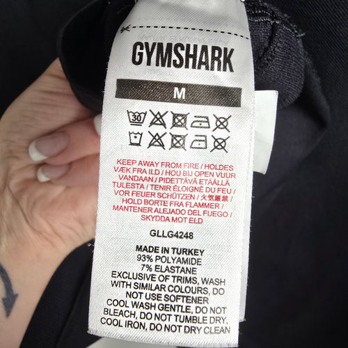 Gymshark Seamless Black High Waisted Flex Leggings Size XS