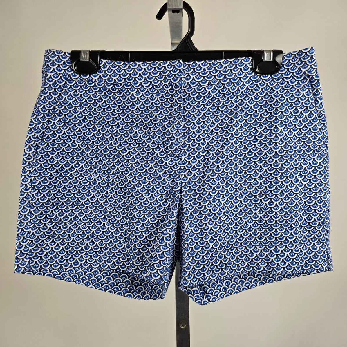 Brooks Brothers Blue Print Cotton Shorts Size 6
