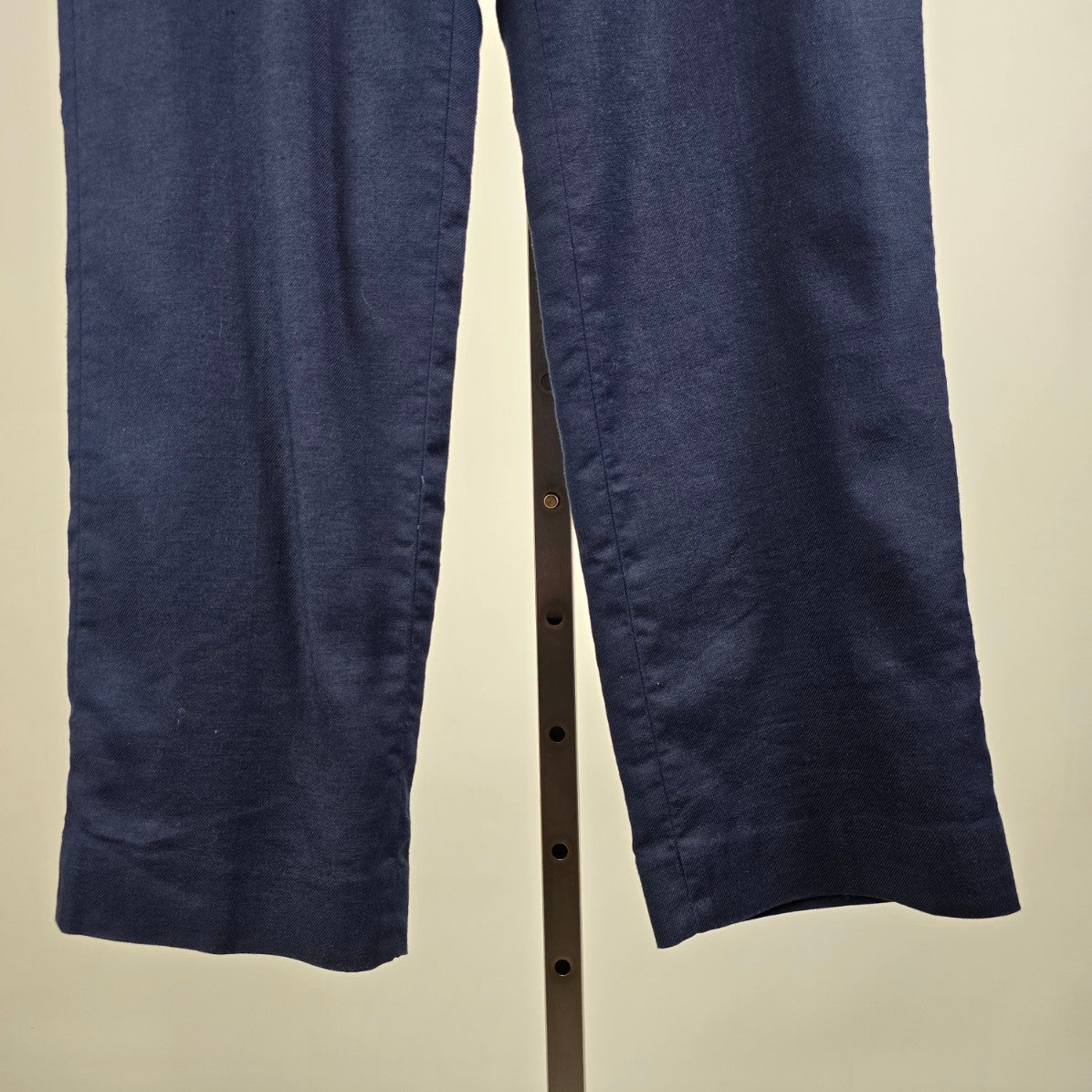 J.Crew Reimagined Blue Kate Linen Wide Leg Pants Size 10