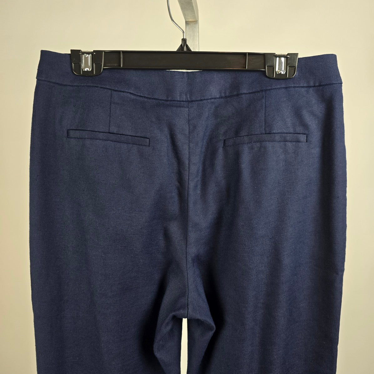 J.Crew Reimagined Blue Kate Linen Wide Leg Pants Size 10