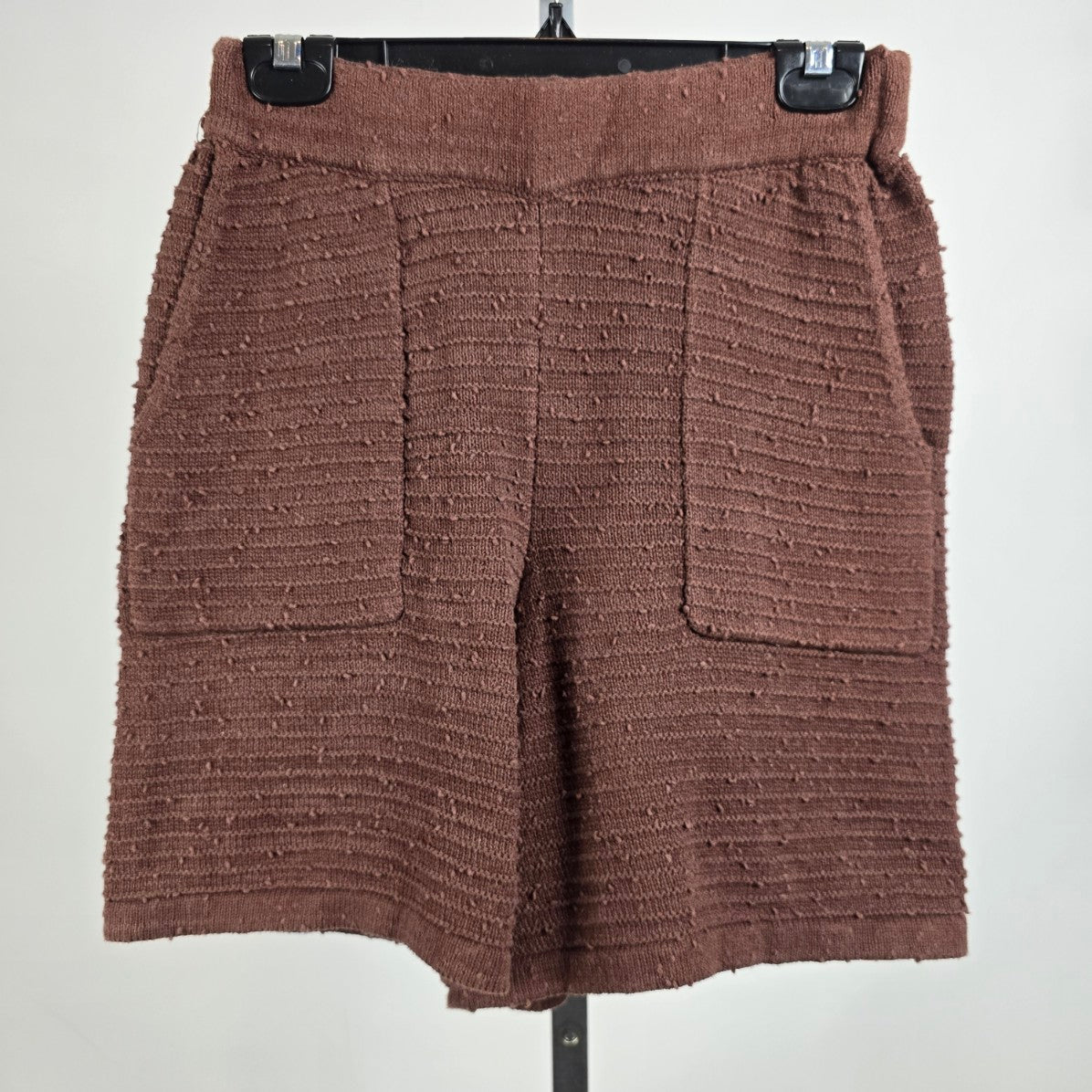 Free People Beach Brown Knit Shorts Size S