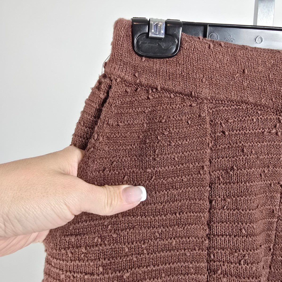 Free People Beach Brown Knit Shorts Size S