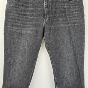 Mavi Viola High Rise Slim Straight Black Denim Jeans Size 32/29