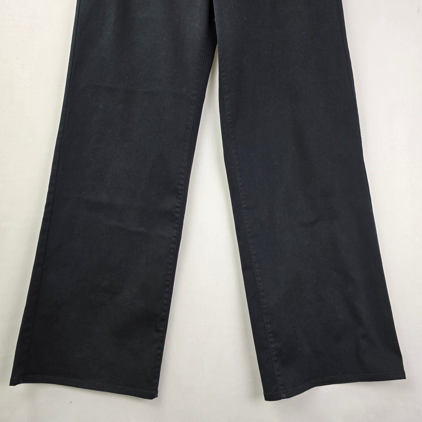 Brixton Black Wide Leg Cotton Dress Pants Size 30