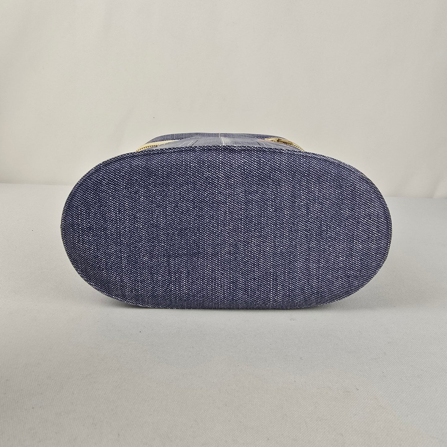Vintage Aladdin Faux Denim Lunch Pail & Thermos Purse
