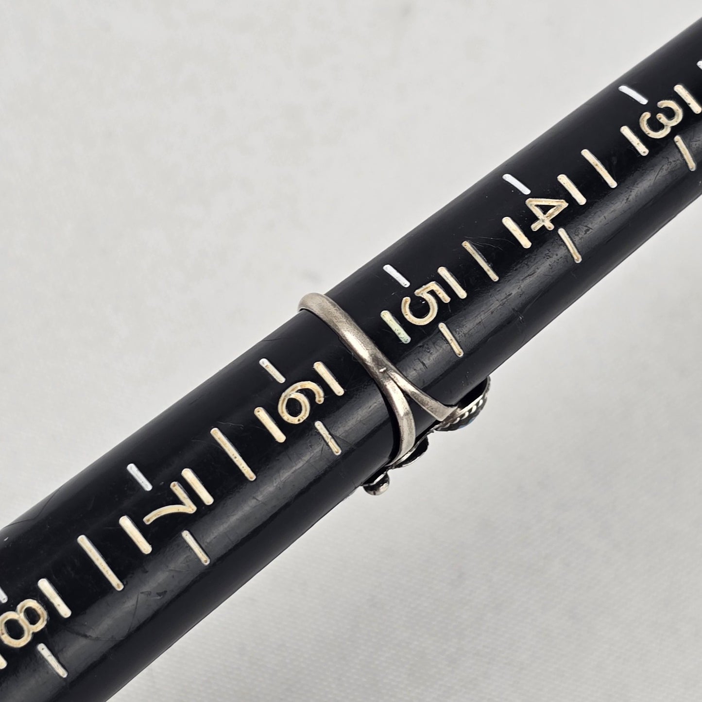 Vintage Sterling Silver Natural Stone Ring Size 7