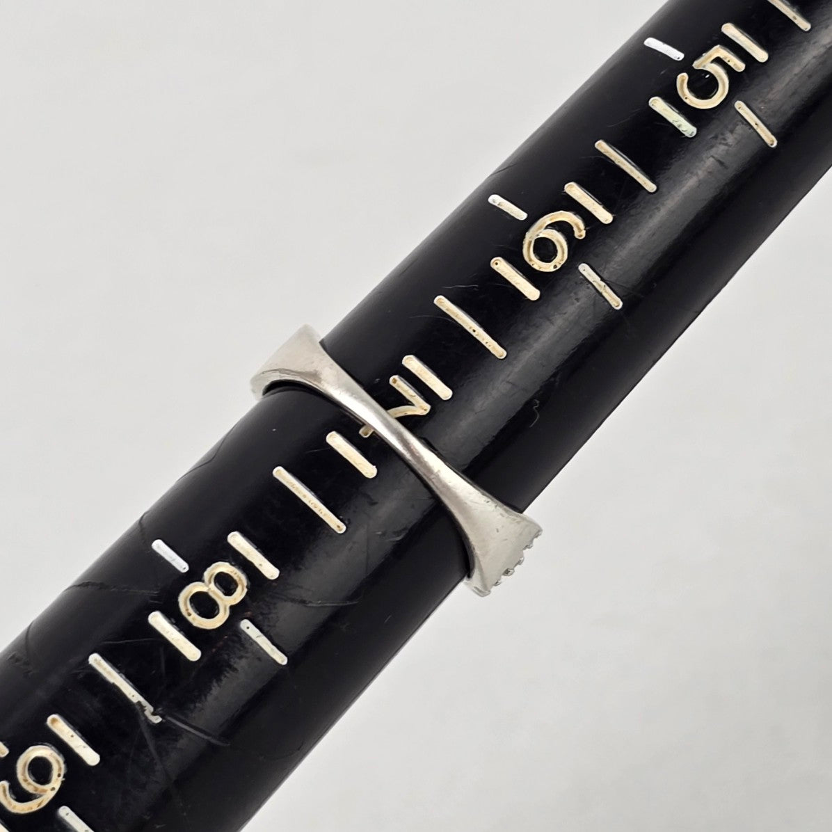 925 Sterling Silver CZ Stone Ring Size 7