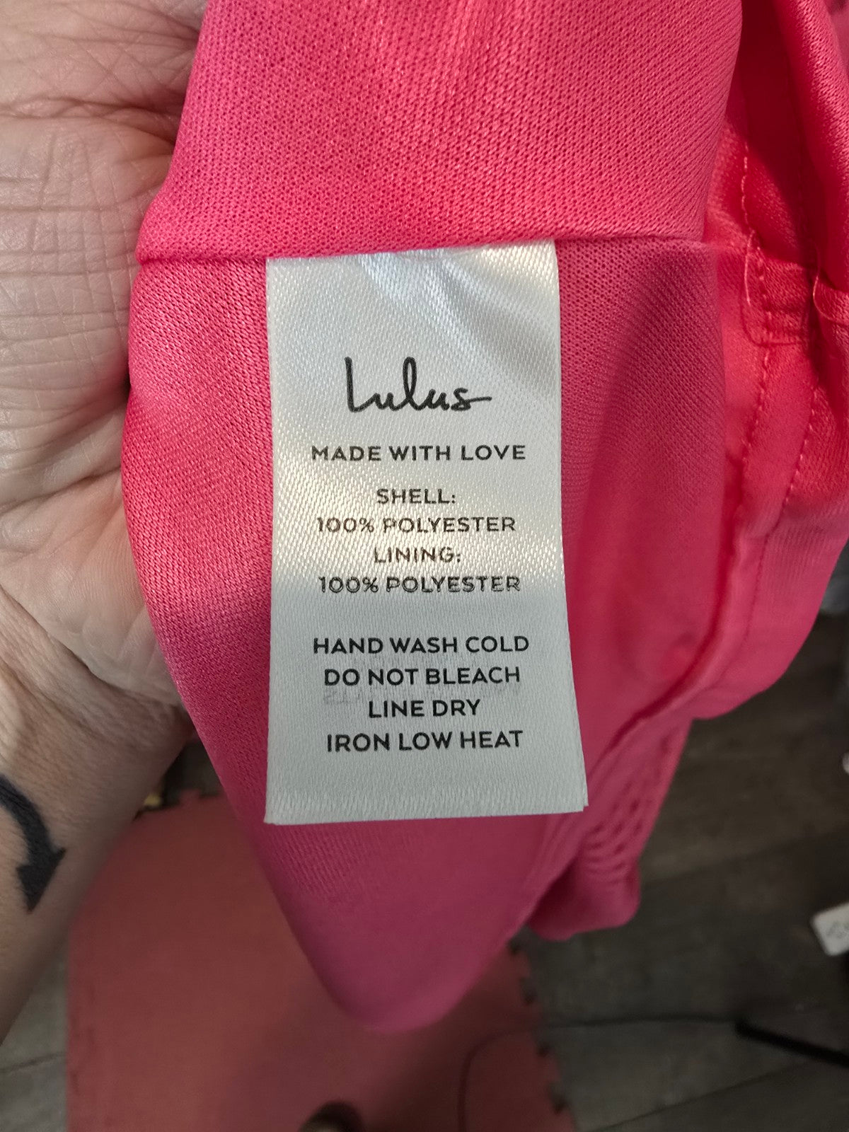 Lulus Hot Pink Gingham Burnout Fit & Flare Midi Dress Size M