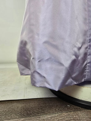 Alfred Angelo Purple Sequined Grad Dress Size M/L