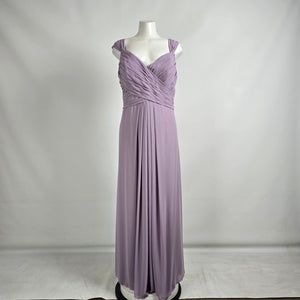 Mori Lee Lavender Purple Bridesmaids Gown Event Dress Size 18