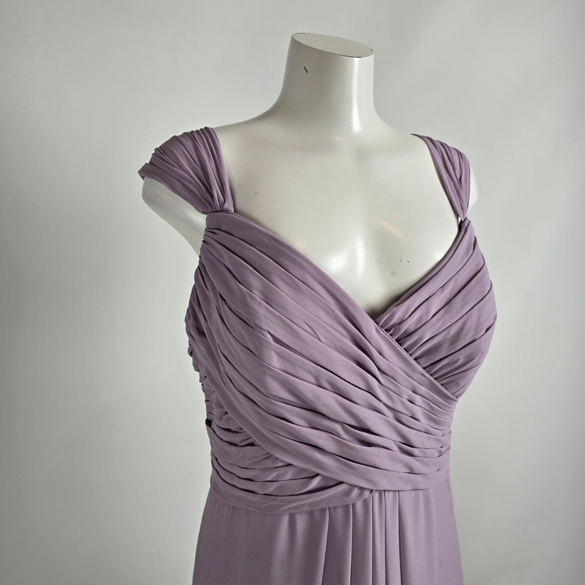 Mori Lee Lavender Purple Bridesmaids Gown Event Dress Size 18