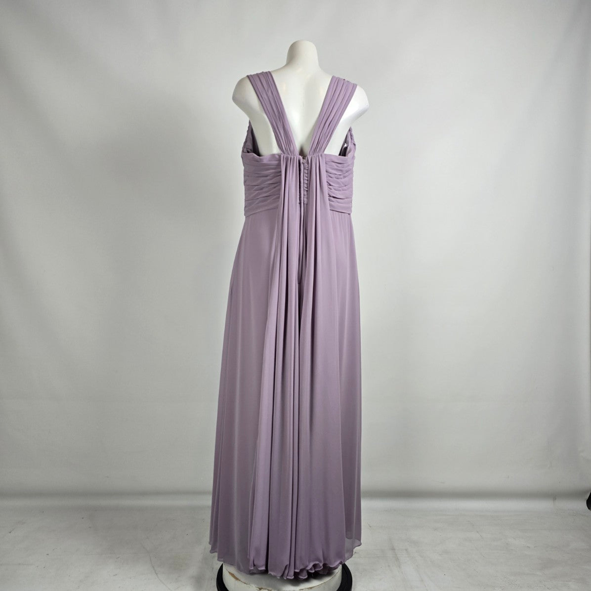 Mori Lee Lavender Purple Bridesmaids Gown Event Dress Size 18