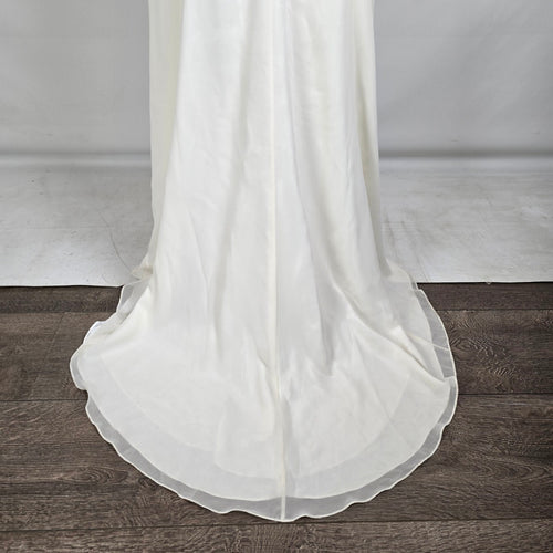 Vintage Niki by Niki Livas Empire Waist Beaded Belt Wedding Gown Size 14