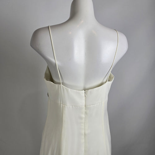 Vintage Niki by Niki Livas Empire Waist Beaded Belt Wedding Gown Size 14
