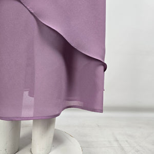 Vintage Nu Mode Lavender Purple Long Event Gown Size 11/12