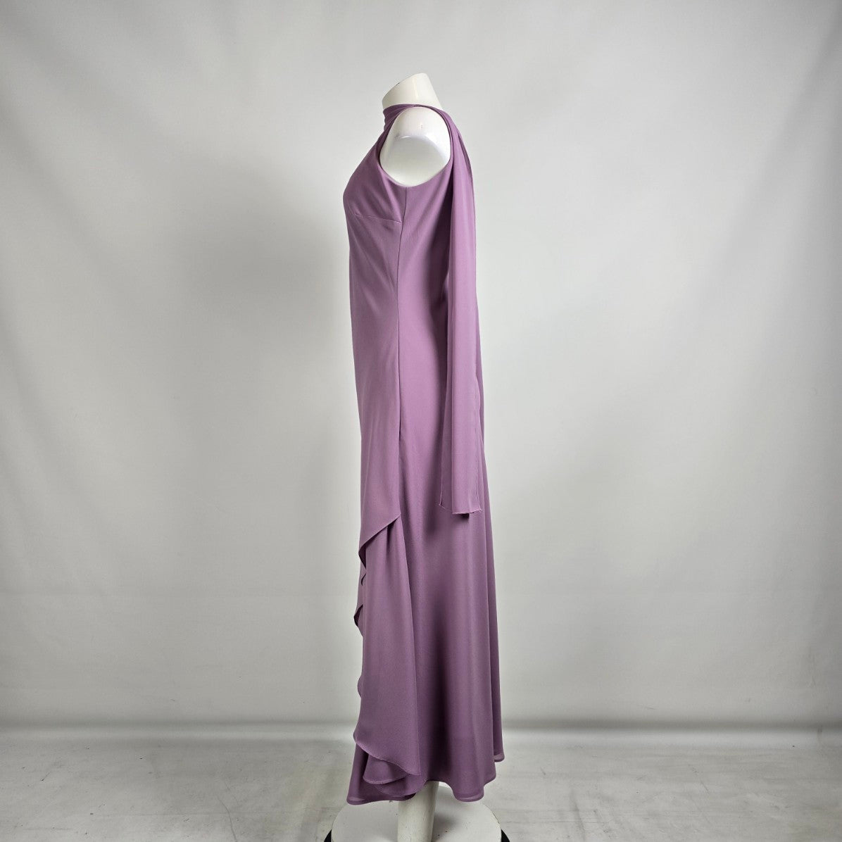 Vintage Nu Mode Lavender Purple Long Event Gown Size 11/12