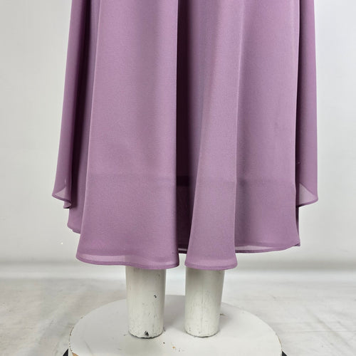 Vintage Nu Mode Lavender Purple Long Event Gown Size 11/12