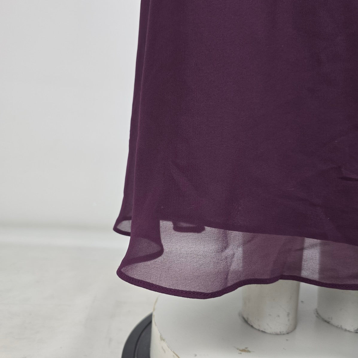 Morilee Purple Ruffle Bridesmaids Event Dress Size 4