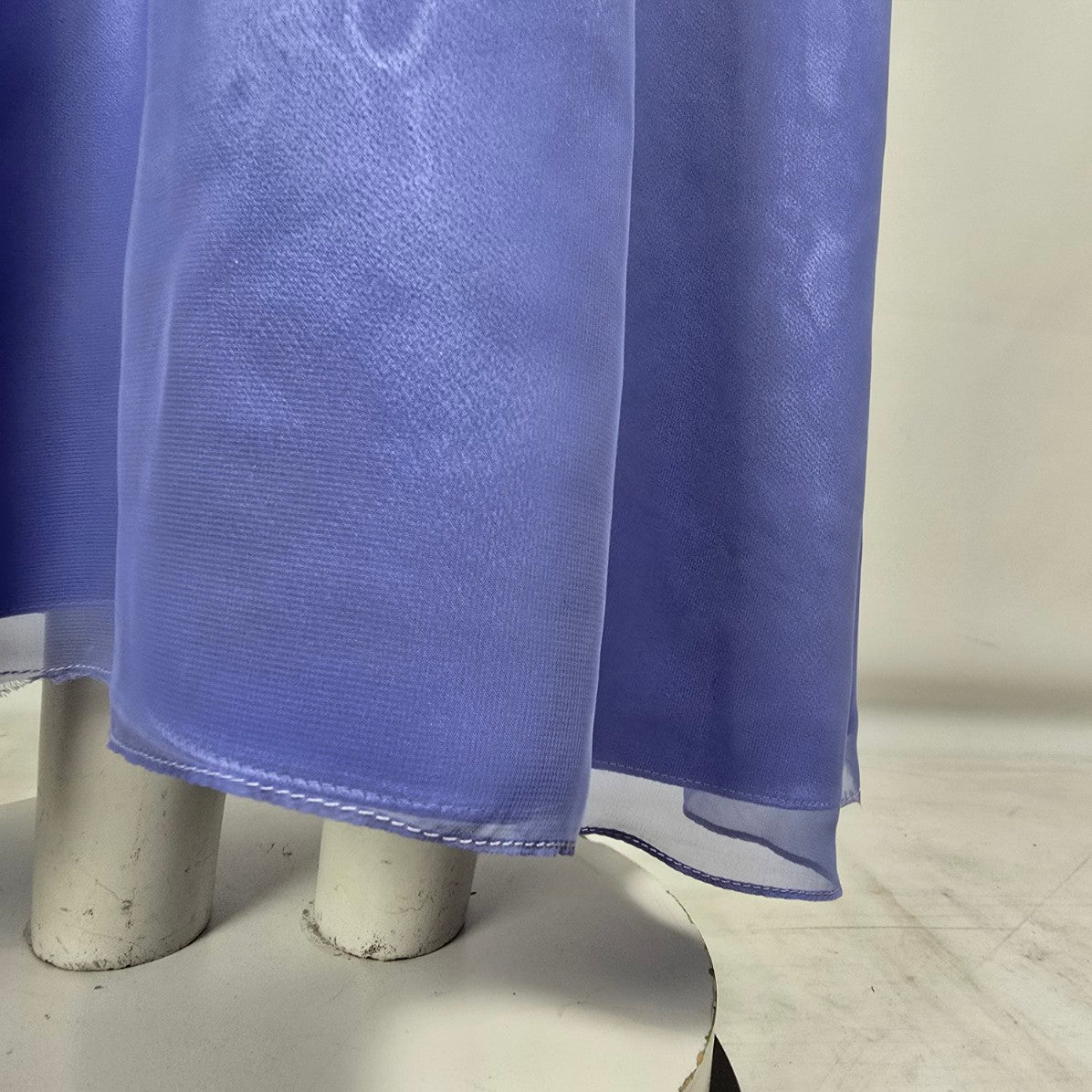 Vintage Handmade Blue Long Event Bridsmaids Dress Size S/M