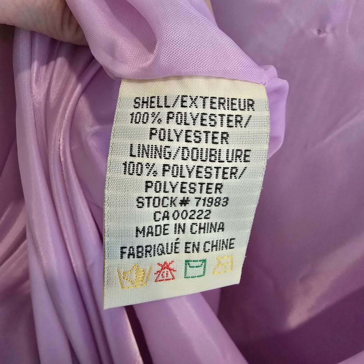 Vintage Lavender Long Event Dress Size L/XL