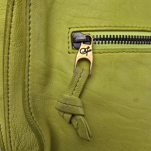 Proenza Schouler PS1 Chartreuse Leather Handbag Crossbody