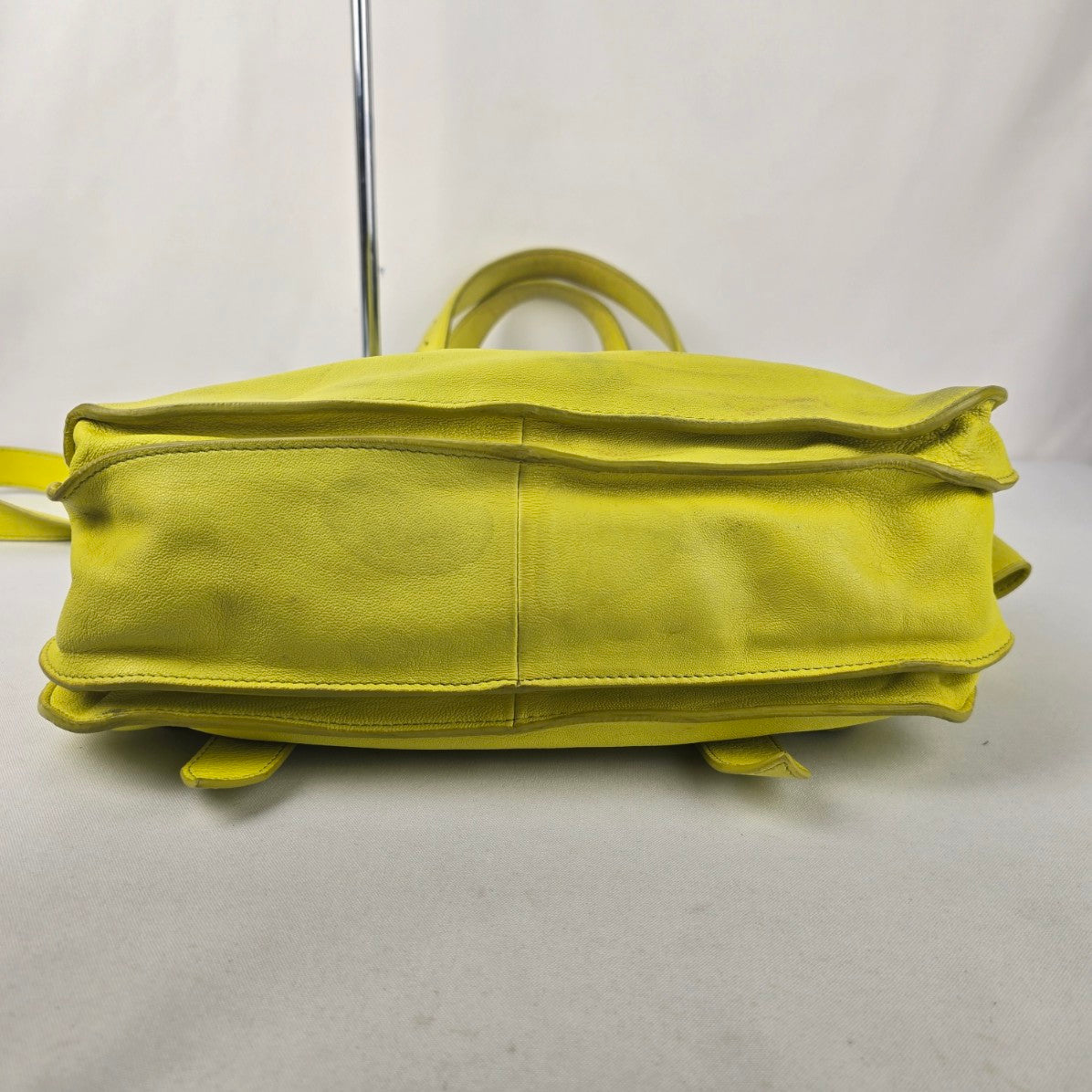 Proenza Schouler PS1 Chartreuse Leather Handbag Crossbody