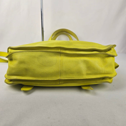 Proenza Schouler PS1 Chartreuse Leather Handbag Crossbody