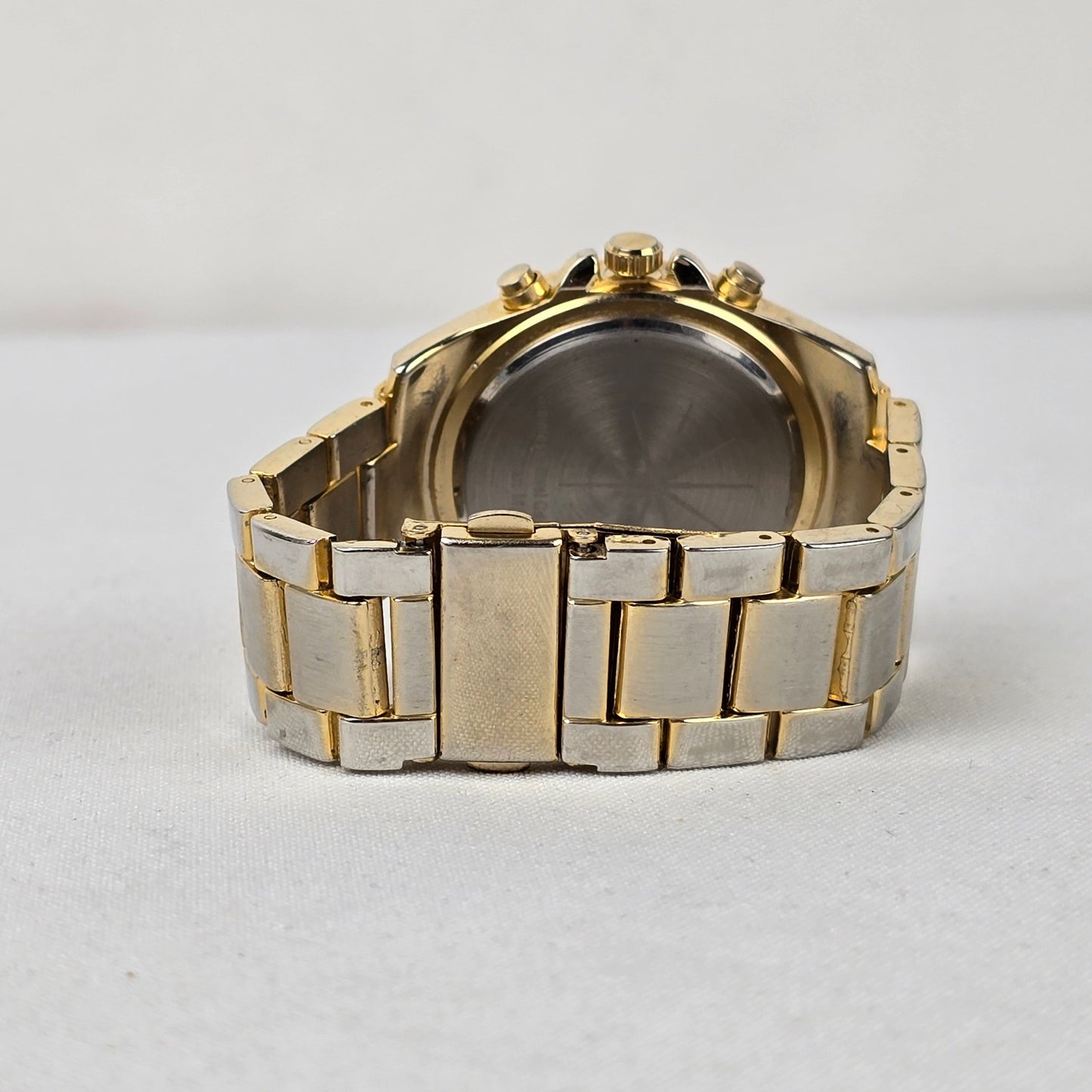 Gold Tone Chunky Watch