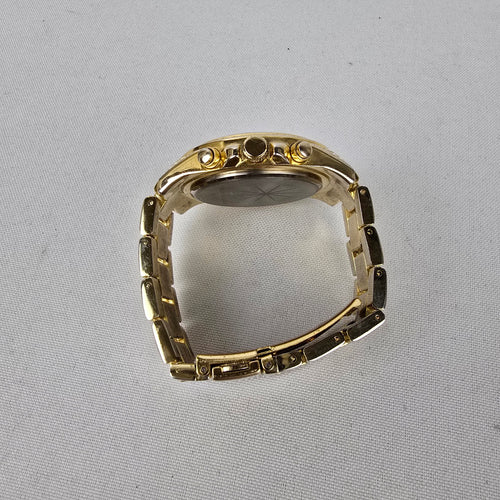 Gold Tone Chunky Watch