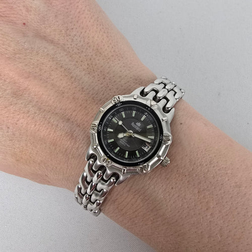 Rockland Silver Water Resistant Dive Watch