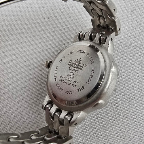 Rockland Silver Water Resistant Dive Watch