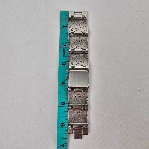 Silver Tone Filagree Watch