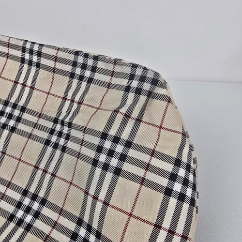 Burberry London Blue Label Plaid Tote Purse