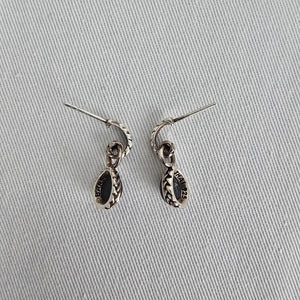 Barse 925 Sterling Silver Natural Stone Drop Earrings
