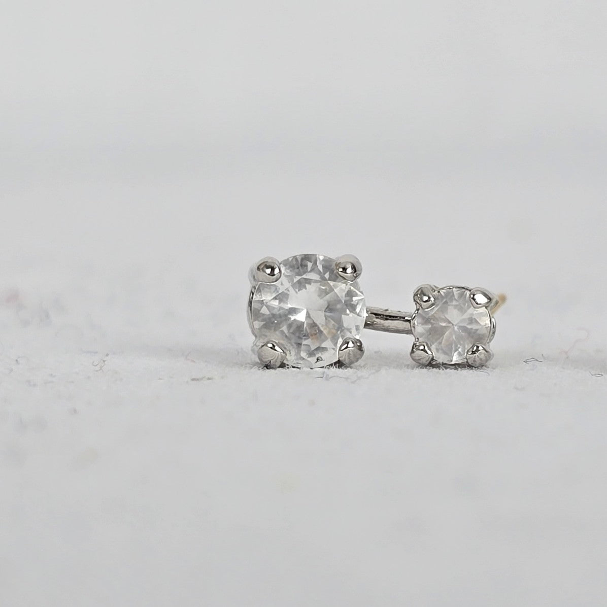 Swarovski Crystal Silver Stud Earrings